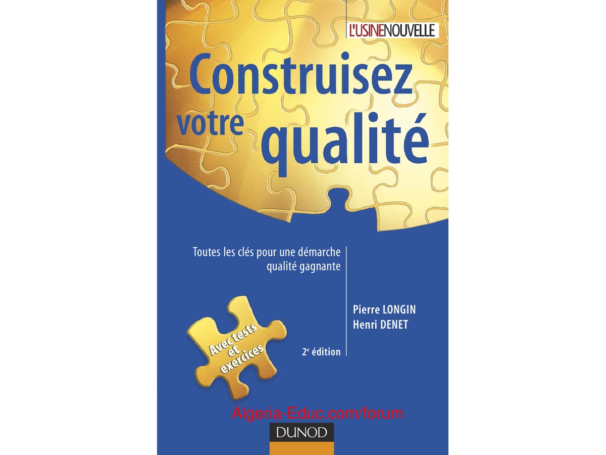 Construisez Votre Qualité