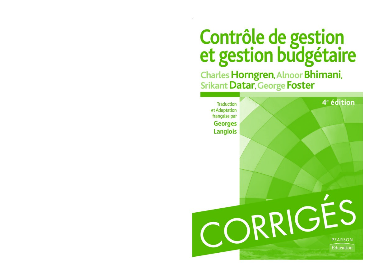 Contrôle de Gestion et Gestion Budgétaire