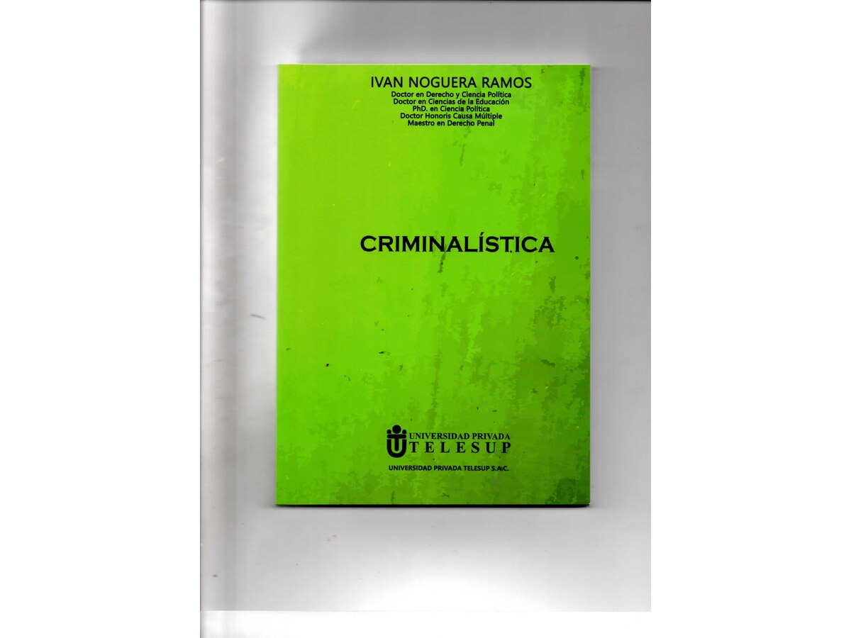 CRIMINALÍSTICА
