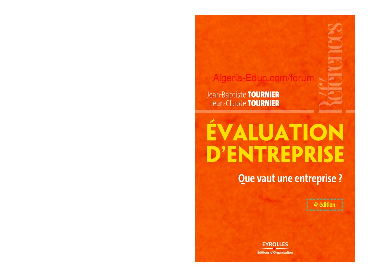 Evaluation d_Entreprise Que Vaut une Entreprise