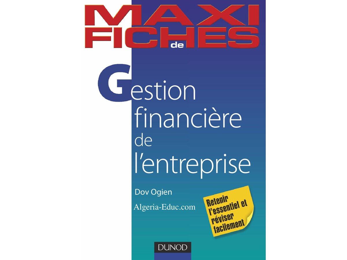 Gestion Financière de l_Entreprise