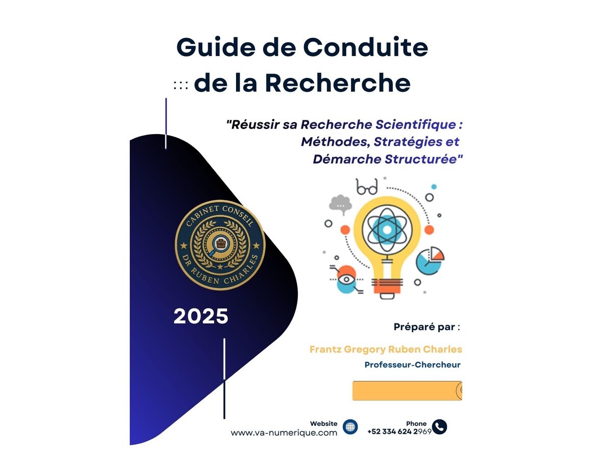 Guide de Conduite de la Recheche Scientifique