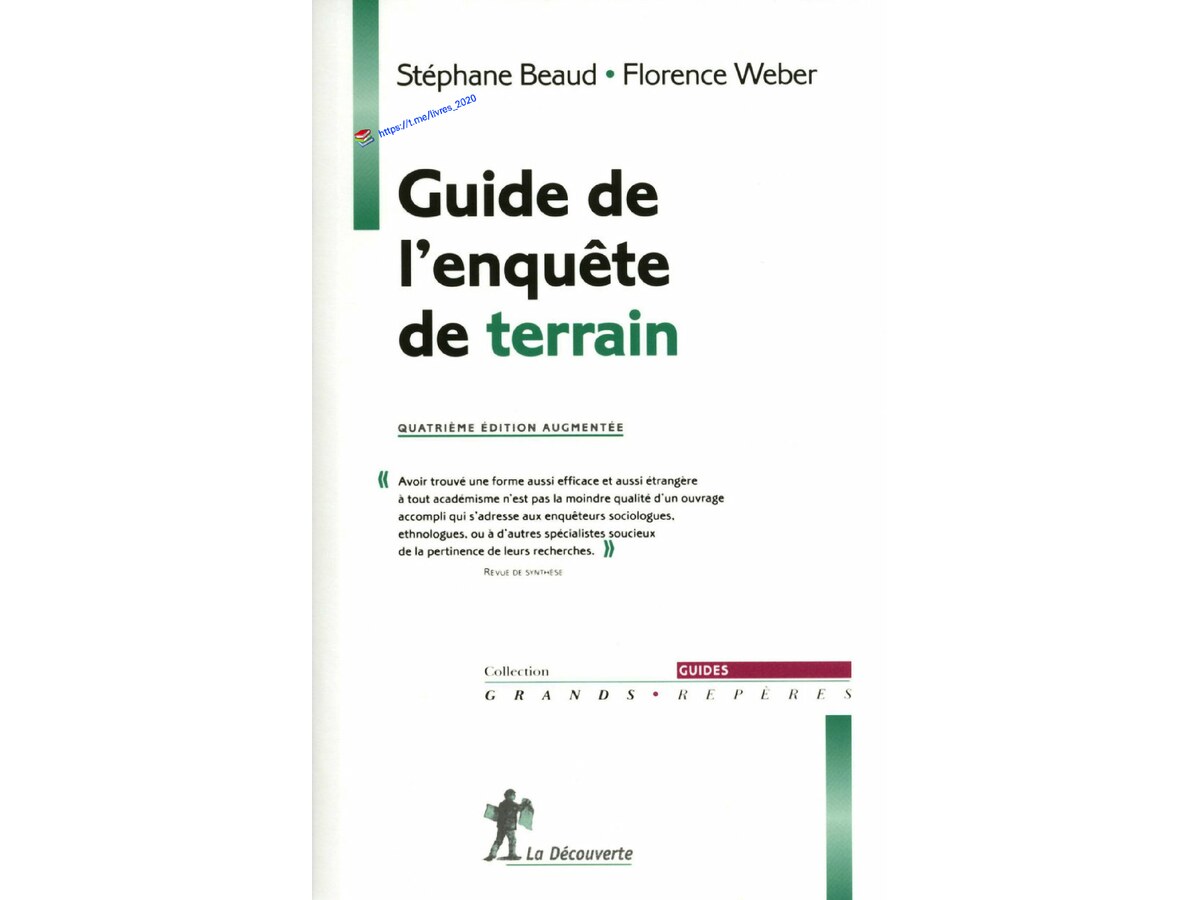 Guide de  l’enquête de terrain