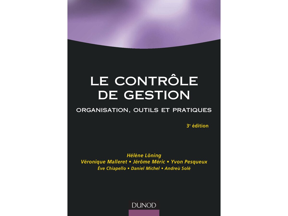 Le Contrôle de Gestion
