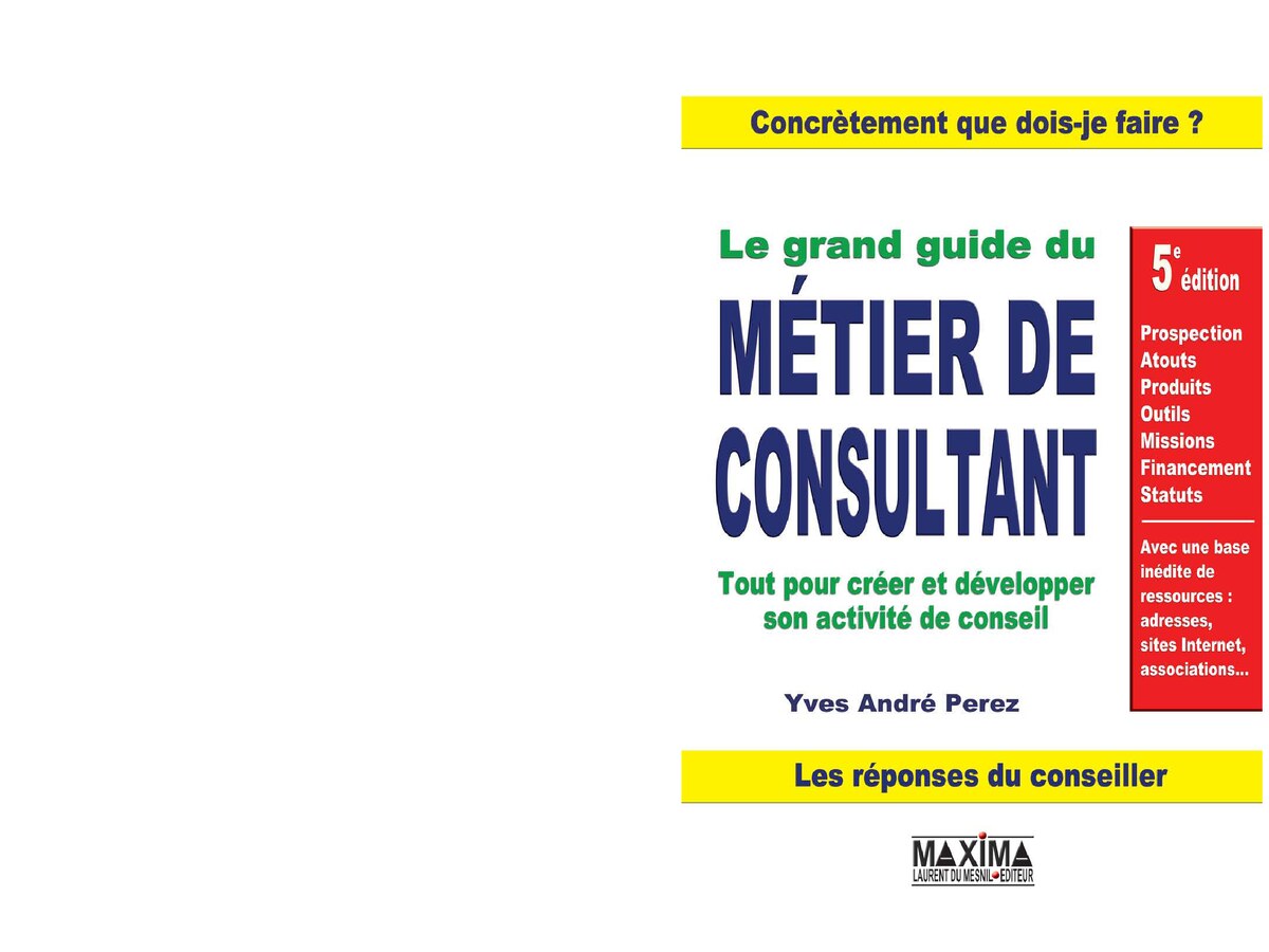 Le Grand Guide du Métier de Consultant