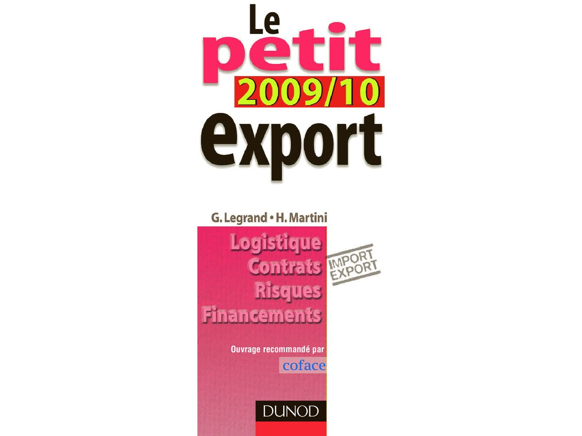 Le petit export 2009-2010 - 3ème édition