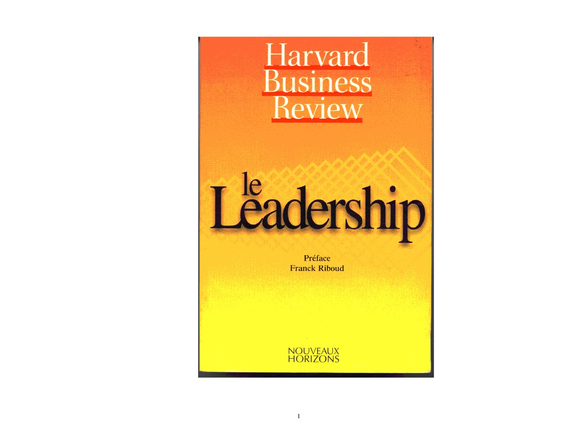 Leadership et Management