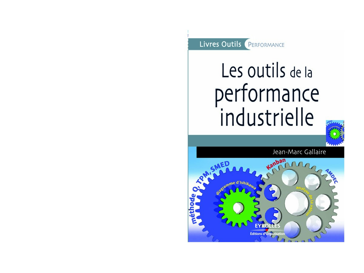 Les Outils de la Performance Industrielle