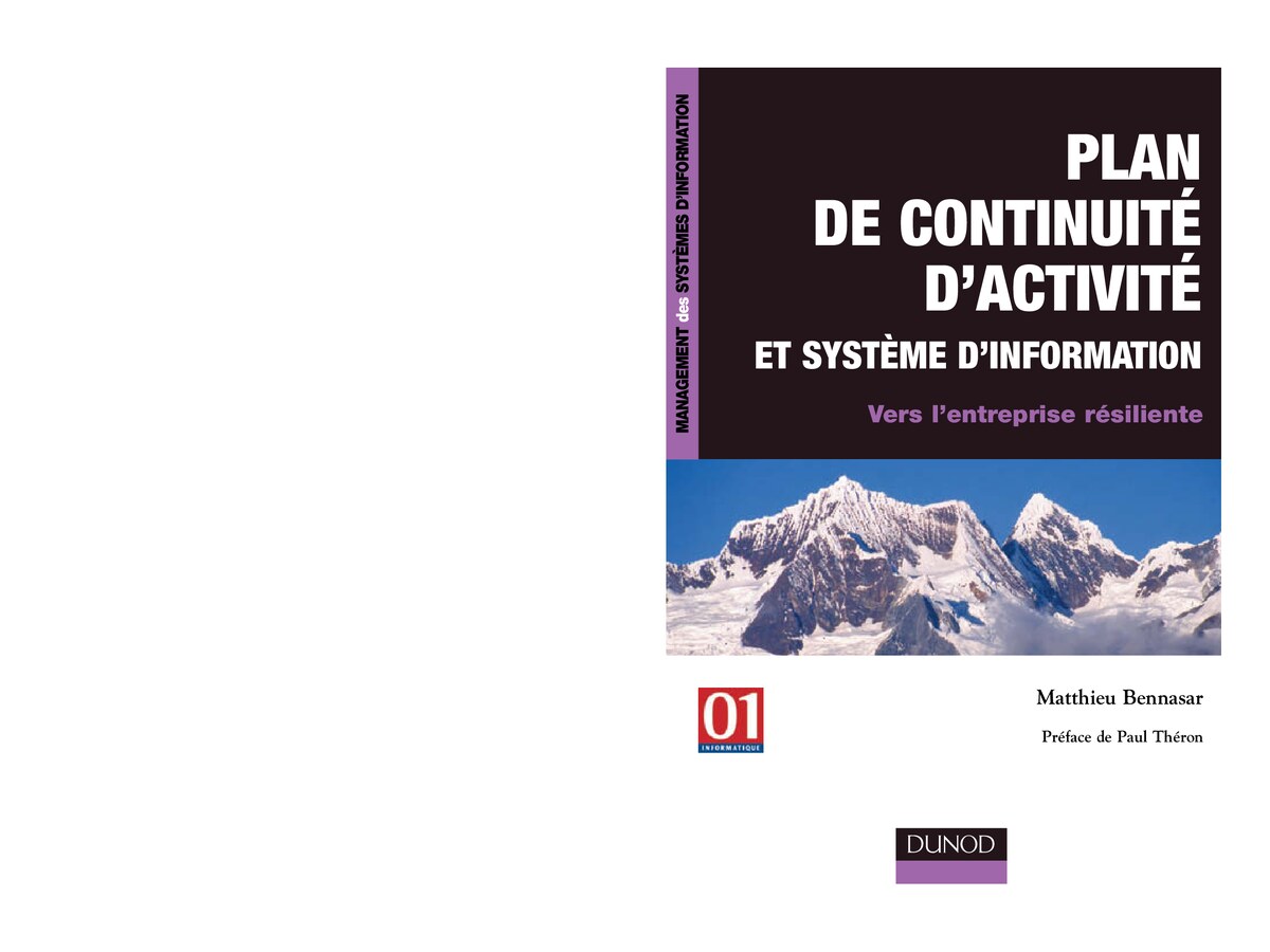 Plan de Continuité d_Activité et Système d_Information