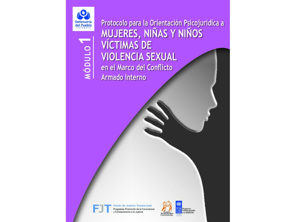 Protocolo para la Orientación Psicojurídica a MUJERES, NIÑAS Y NIÑOS VÍCTIMAS DE VIOLENCIA SEXUAL en el Marco del Conflicto Armado Interno