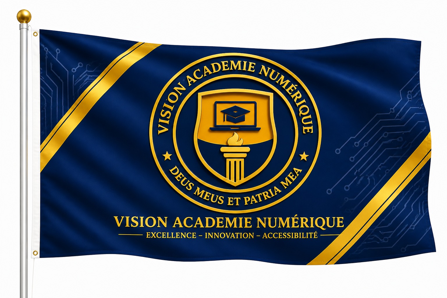 Drapeau institutionnel