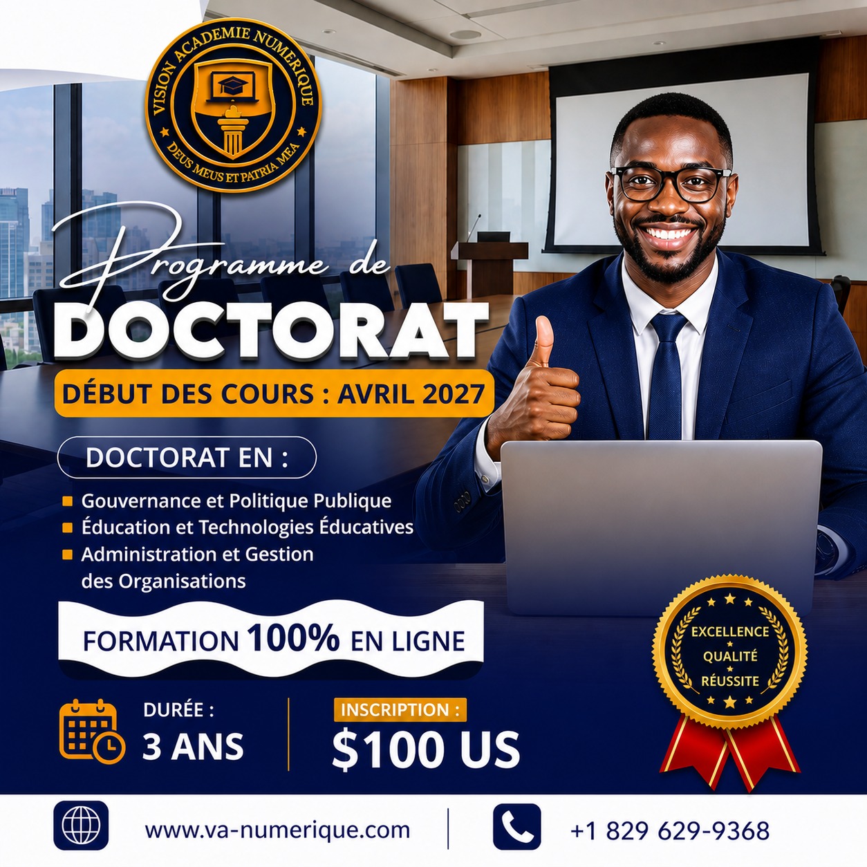 Doctorat en Politique et Technologies Éducatives
