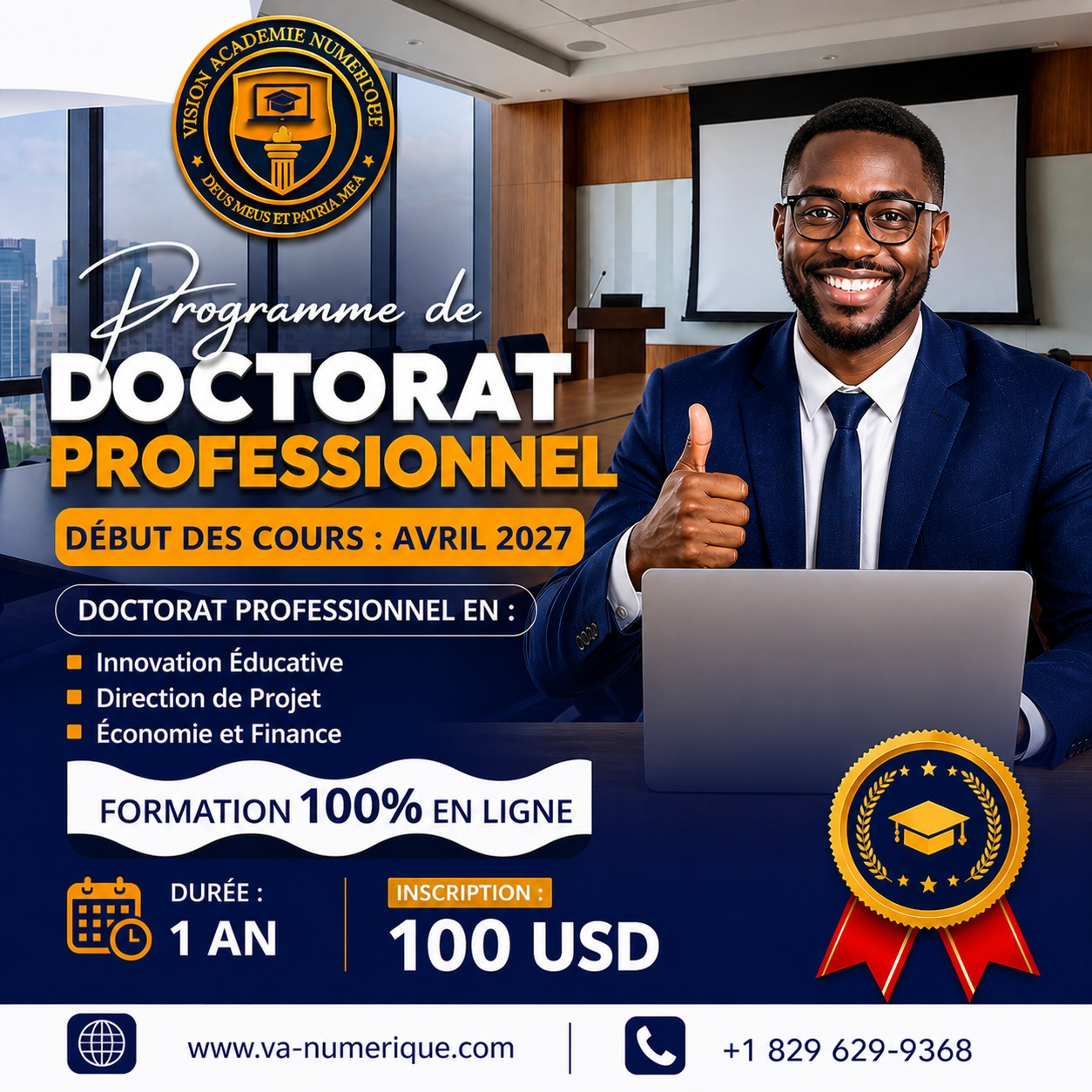 Doctorat Professionnel en Économie et Finance